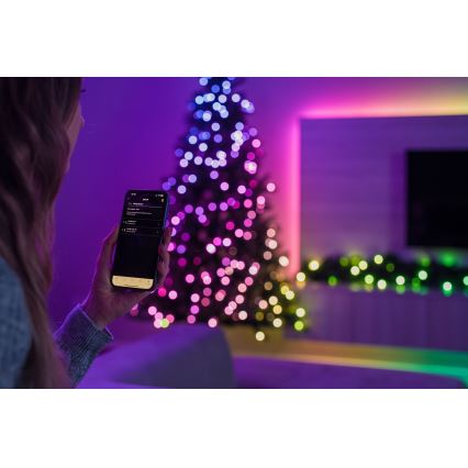 Twinkly - Ghirlandă de Crăciun LED RGBW reglabilă GARLAND 50 LED 2,7 m Wi-Fi