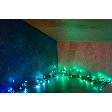 Twinkly - Șir de Crăciun exterior reglabil LED RGBW CLUSTER 400xLED 9,5m IP44 Wi-Fi