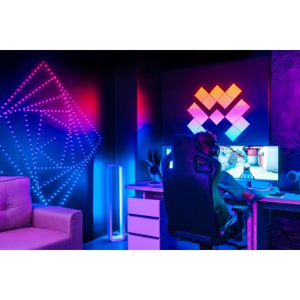 Twinkly - Ghirlandă de Crăciun LED RGB reglabilă DOTS 60 LED 7 m USB Wi-Fi