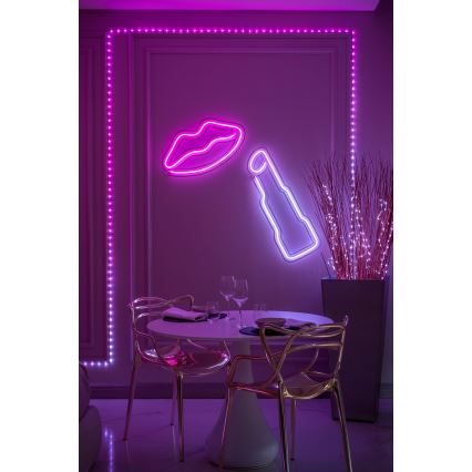 Twinkly - Ghirlandă de Crăciun LED RGB reglabilă DOTS 60 LED 7 m USB Wi-Fi
