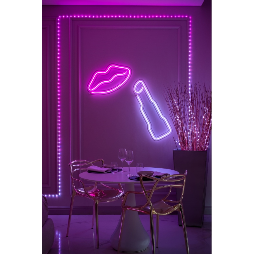 Twinkly - Ghirlandă de Crăciun LED RGB reglabilă DOTS 60xLED 7 m USB Wi-Fi