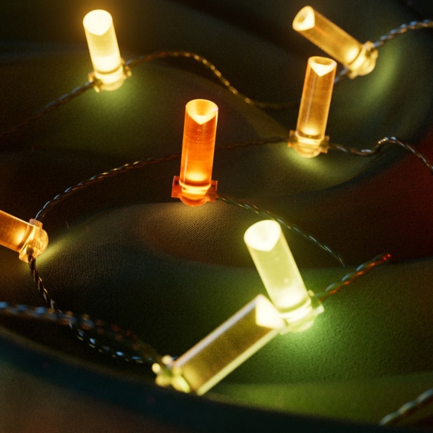 Twinkly CANDIES - șir de lumini LED RGB cu intensitate luminoasă reglabilă, 200 LED, 14 m, USB, Wi-Fi