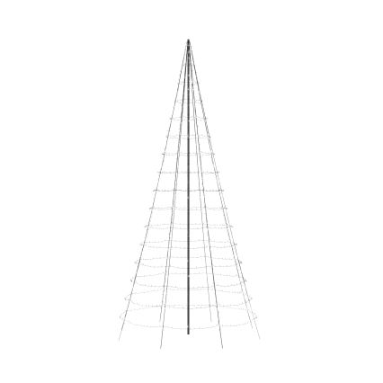 Twinkly - Brad de Crăciun LED RGBW, cu intensitate reglabilă, pentru exterior, LIGHT TREE 1000xLED, 6 m, IP44, Wi‑Fi