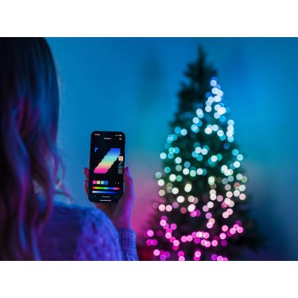 Twinkly - Șir de Crăciun LED RGB reglabil pentru exterior STRINGS 750xLED 63,5m IP44 Wi-Fi