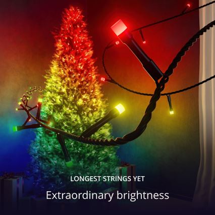 Twinkly - Șir de Crăciun LED RGB reglabil pentru exterior STRINGS 750xLED 63,5m IP44 Wi-Fi