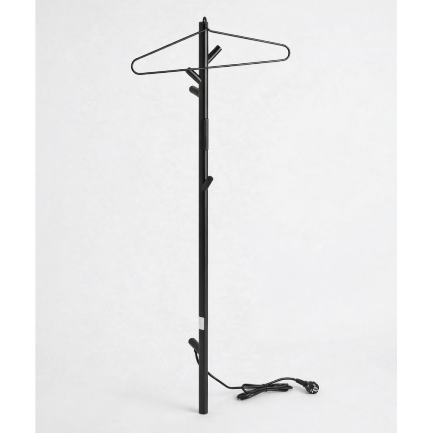 Umeraș pentru uscător de prosoape electric 45x12,2 cm, negru