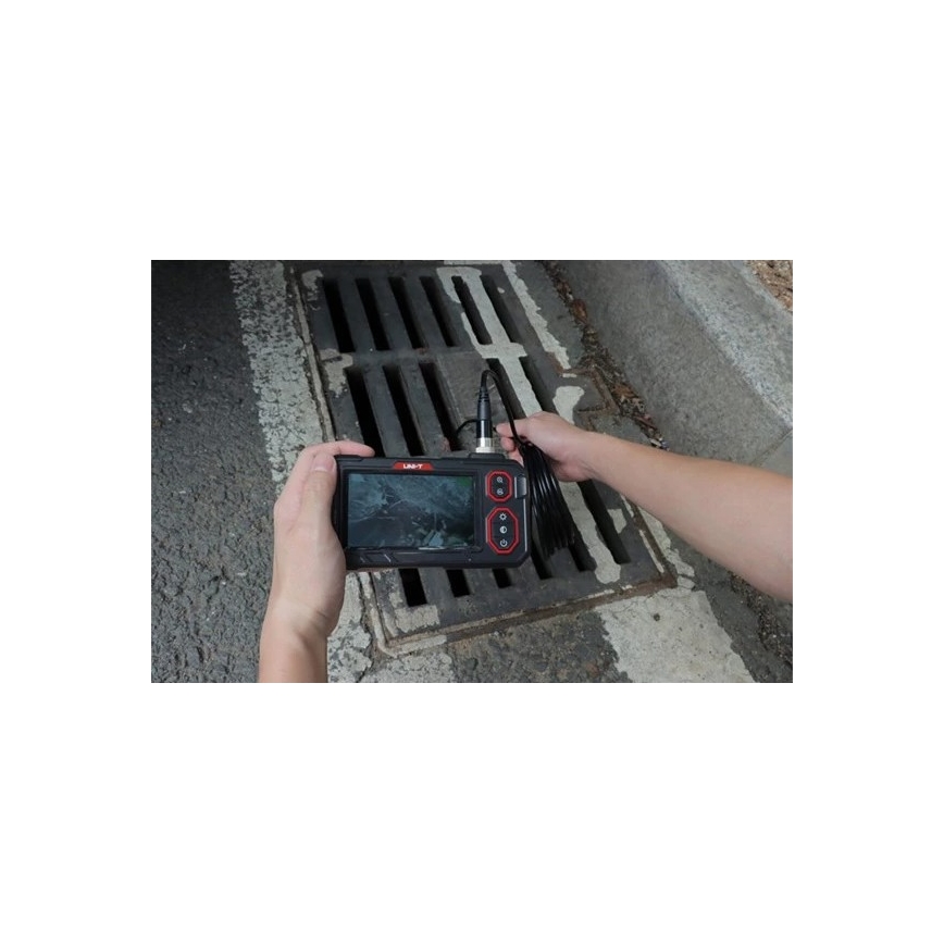 Uni-T - boroscop industrial, 3,7 V, 2000 mAh, IP67, cablu 10 m