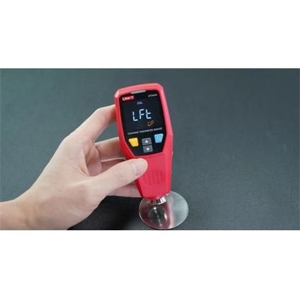 Uni-T UT343A - Tester grosime strat de lac, alimentat cu 2xAAA