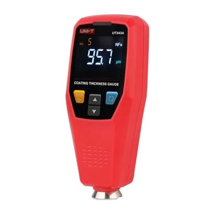 Uni-T UT343A - Tester grosime strat de lac, alimentat cu 2xAAA