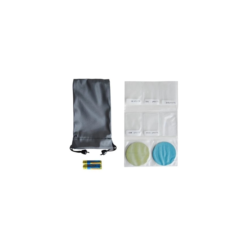 Uni-T UT343A - Tester grosime strat de lac, alimentat cu 2xAAA