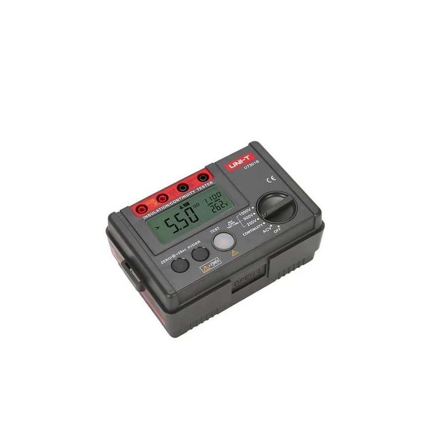 Uni-T UT501B - Tester pentru rezistența la izolație, alimentat cu 6 baterii AA
