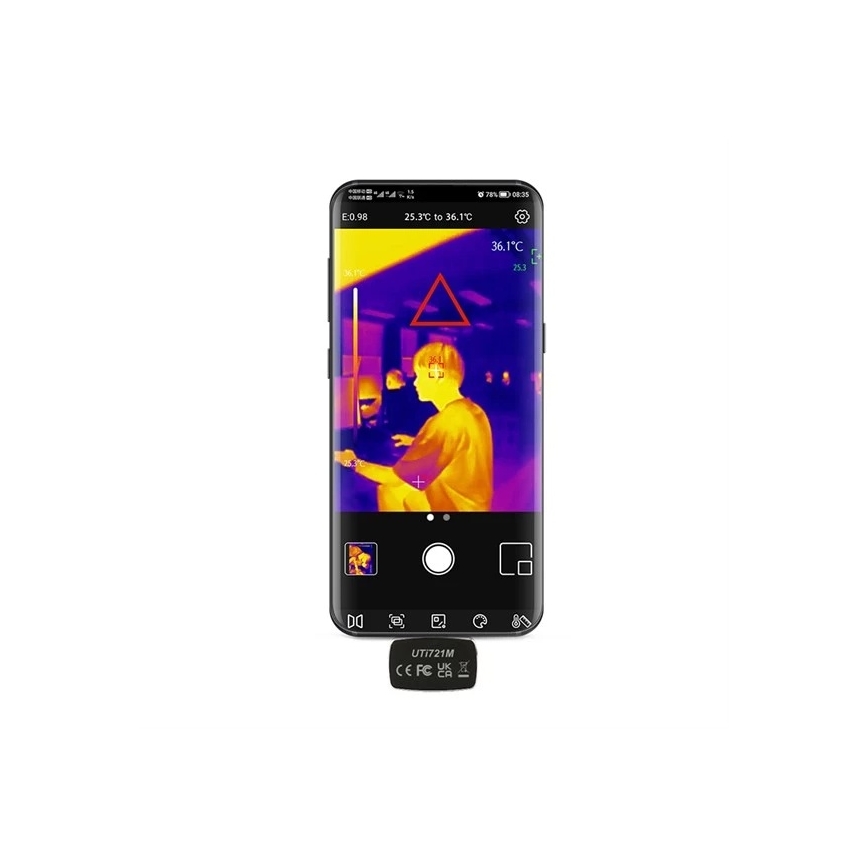 Uni-T UTi721M - Termocameră USB-C