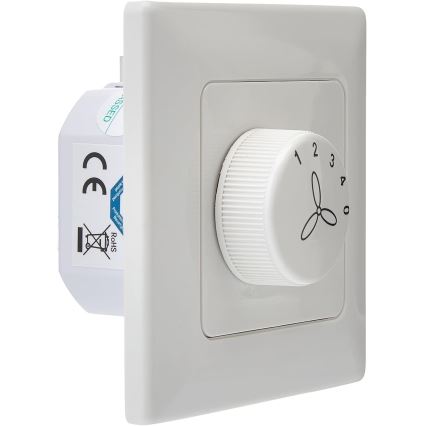 Unitate de control de perete pentru ventilatoare 100W/230V