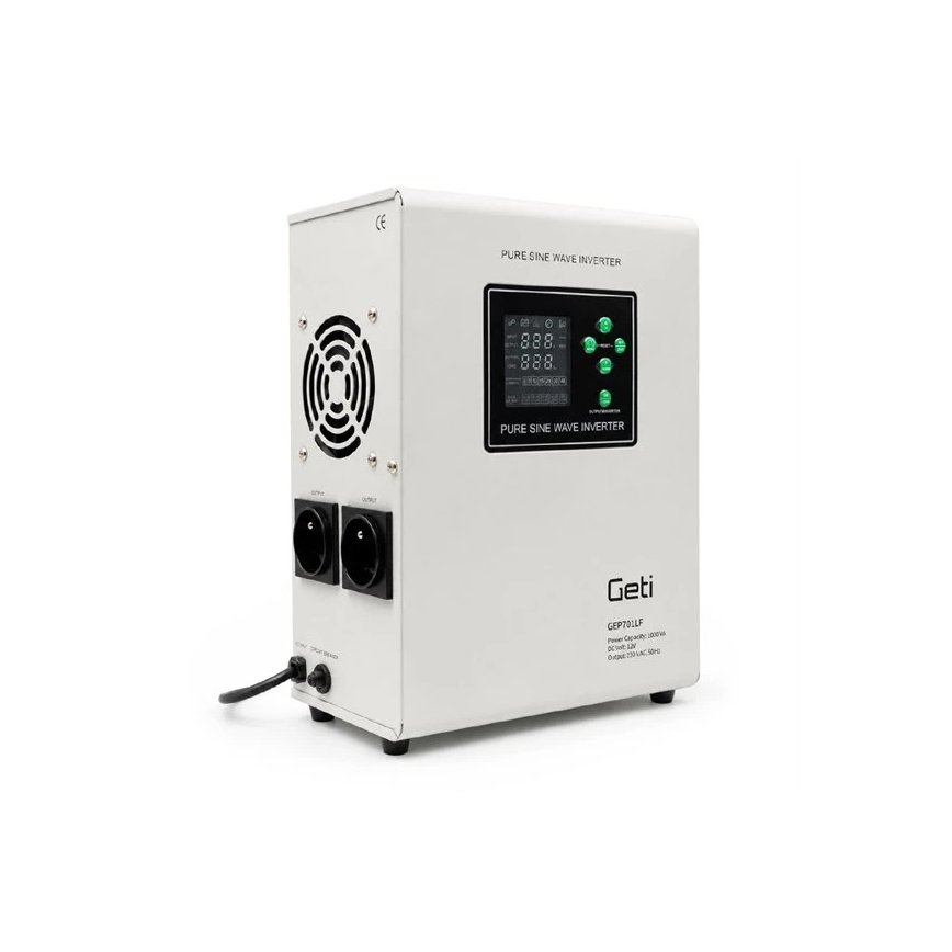 UPS montat pe perete 700 W/1000 VA, undă sinusoidală pură