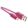 USB cablu USB 2.0 A conector/USB B micro conector roz