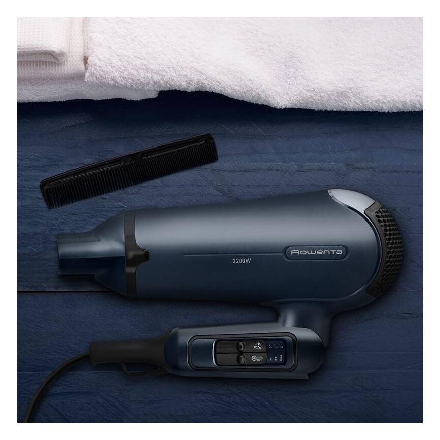 Uscător de păr NOMAD SPECIALIST 2200W/230V albastru Rowenta