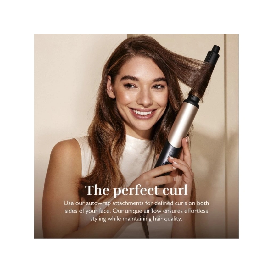 Uscător de păr Silk’n SILKYAIR FLEX 230V, negru/auriu