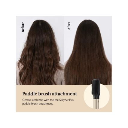 Uscător de păr Silk’n SILKYAIR FLEX 230V, negru/auriu