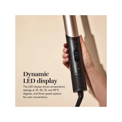 Uscător de păr Silk’n SILKYAIR FLEX 230V, negru/auriu