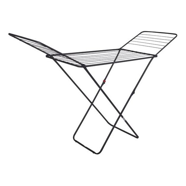 Uscător de rufe pliabil TORO 180x93 cm negru