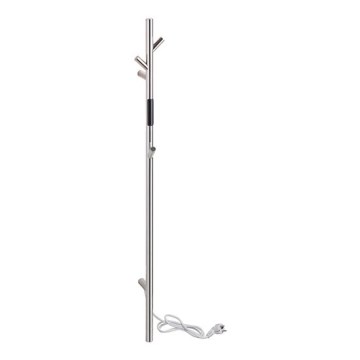 Uscător electric de prosoape, bară 118 cm, 30 W, inox