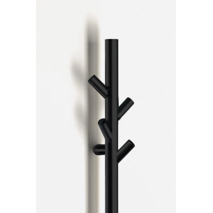 Uscător electric de prosoape Sapho PASADOR 30W/230V 150 cm negru mat