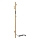 Uscător electric de prosoape, tip bară, 118 cm, 30 W, auriu