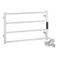 Uscător electric pentru prosoape 56x37 63W inox/alb