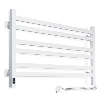Uscător electric pentru prosoape AVANGARD, 181 W, 50 x 90 cm, alb, cu termostat, montare pe partea dreaptă