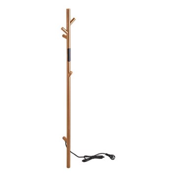 Uscător electric pentru prosoape, bară 118 cm, 30 W, cupru