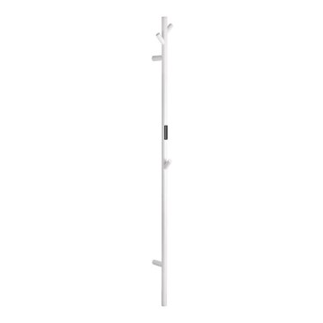Uscător electric pentru prosoape, cu bară, 172 cm, 46W, alb