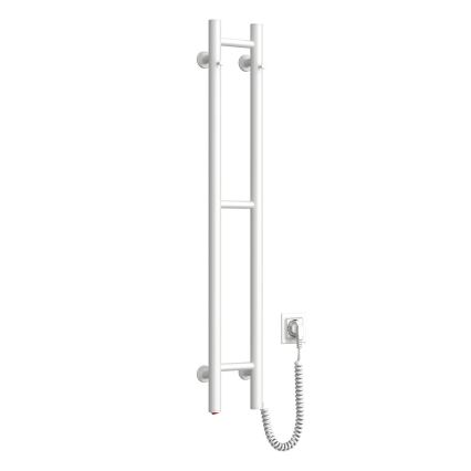 Uscător electric pentru prosoape SILOUETTE 46W 100x16 cm alb, pe partea dreaptă