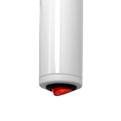 Uscător electric pentru prosoape SILOUETTE 46W 100x16 cm alb, pe partea dreaptă