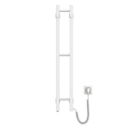 Uscător electric pentru prosoape SILOUETTE 59W 101x16 cm, alb, cu montare pe partea dreaptă