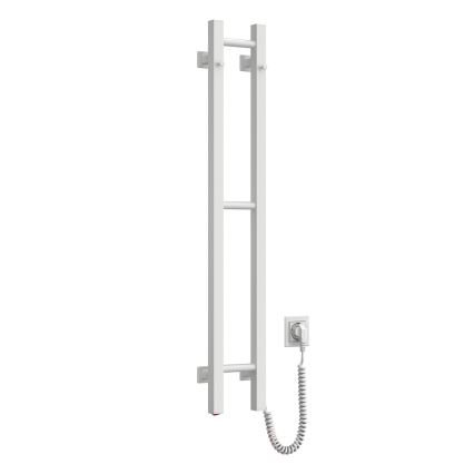 Uscător electric pentru prosoape SILOUETTE 59W 101x16 cm, alb, cu montare pe partea dreaptă