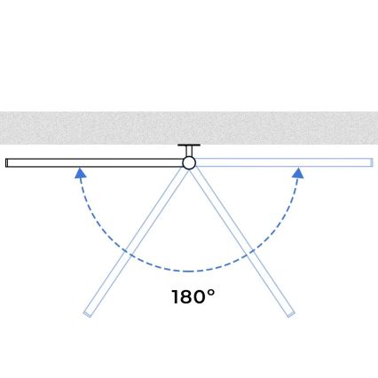 Uscător electric rotativ pentru prosoape cu termostat ARABESQUE, 60W, 65x49 cm, alb