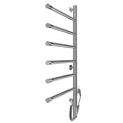 Uscător electric rotativ de prosoape VEER 80W/230V 82,5x44,5 cm inox/crom lucios