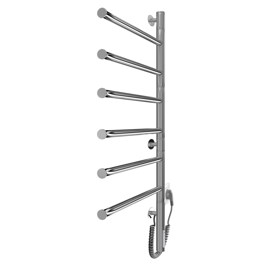 Uscător electric rotativ de prosoape VEER 80W/230V 82,5x44,5 cm inox/crom lucios