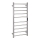 Uscător pentru prosoape 45x96 cm oțel inoxidabil/argintiu