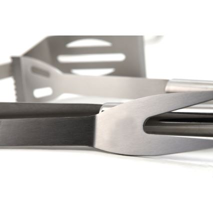 Ustensile din oțel inoxidabil pentru grătar 3 buc.