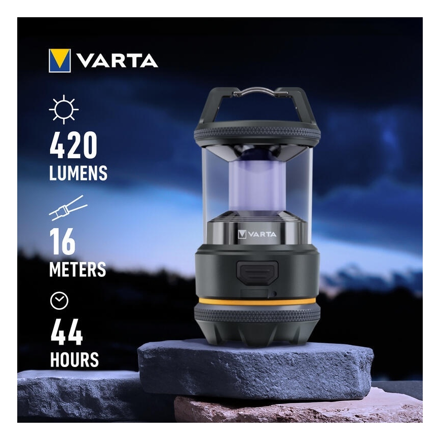 Varta 17550101111 - Lanternă LED de camping L20 LED/3,6V 2600 mAh IP54