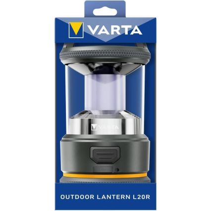 Varta 17550101111 - Lanternă LED de camping L20 LED/3,6V 2600 mAh IP54