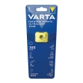 Varta 18631201401 - Lanternă frontală LED reîncărcabilă cu reglaj de intensitate OUTDOOR SPORTS LED/5V 600 mAh IPX4 galbenă