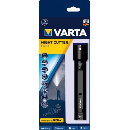 VARTA 18901 - Lampă LED USB LED/10W - baterie externă 2600mAh