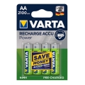 Varta 56706 - 4 buc Baterie de încărcare ACCU AA NiMH/2100mAh/1,2V