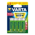 Varta 5675 - 3+1 buc Baterii reîncărcabile ACCU AA Ni-MH/2100mAh/1,2V