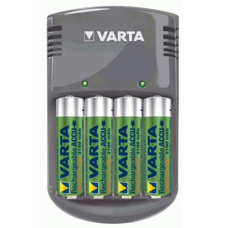 Varta 57617 - Încărcător baterii QUATRO 4xAA/AAA 2100mAh 230V