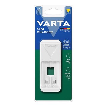 Varta 57656101401 - Încărcător de baterii 2xAA/AAA 230V