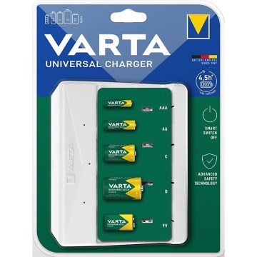 Varta 57658101401 - Încărcător de baterii AA/AAA/C/D/5V