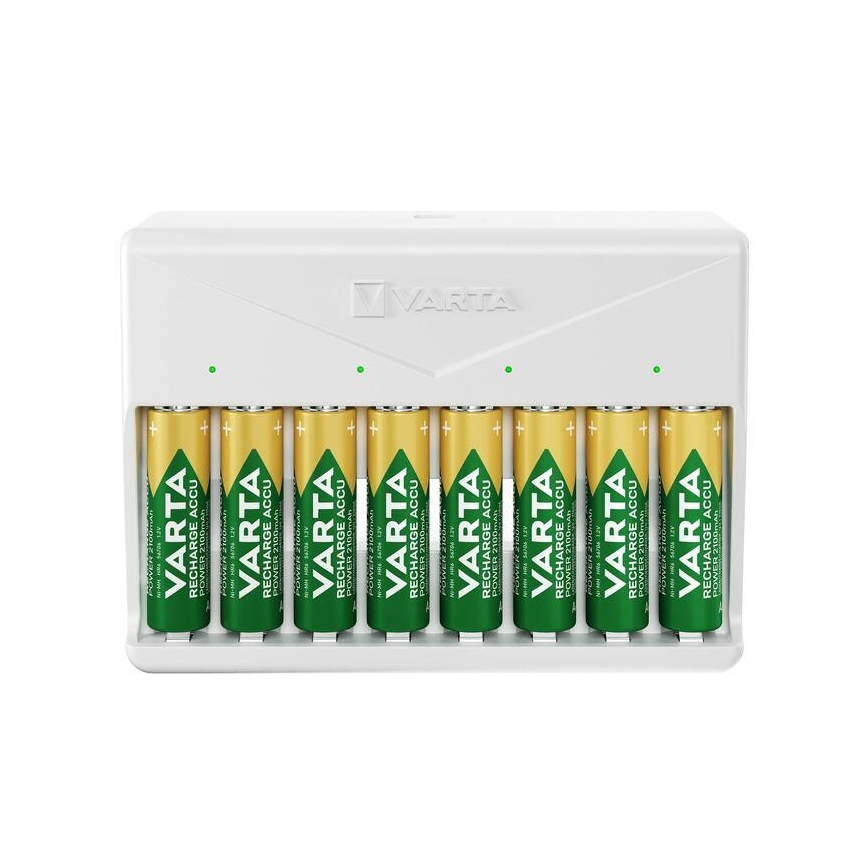 Varta 57659101401 - Încărcător pentru 8 baterii AA/AAA 5V